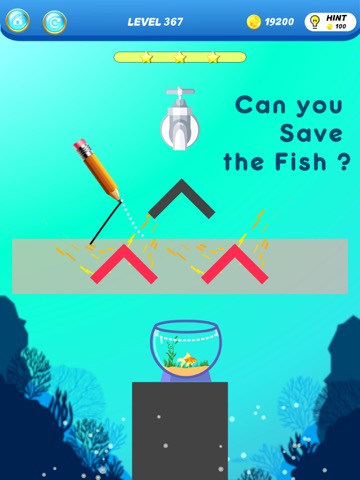 魚を救う-物理パズルのおすすめ画像2