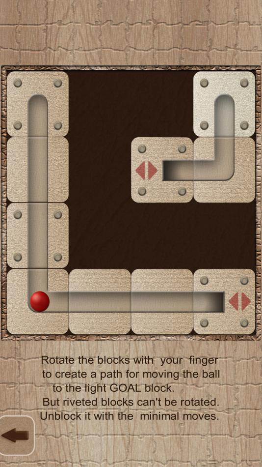 #1. Roll the labyrinth tunnel ball (iOS) 由: Ruslan Goncharenko