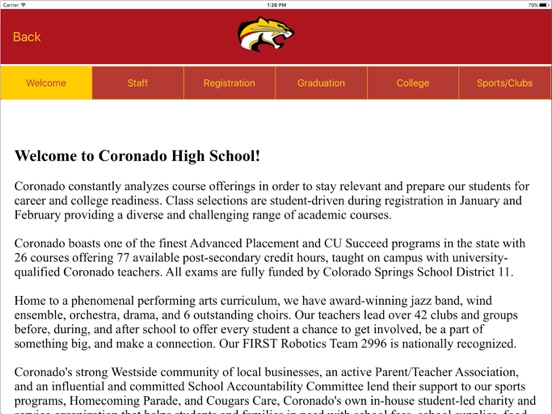 Screenshot #5 pour Coronado Course Catalog