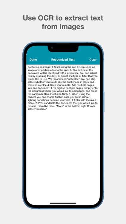 Notebloc Scanner - Scan to PDF screenshot-3