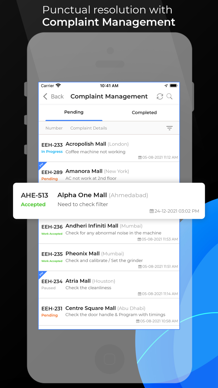 TeroTAM Service Provider
