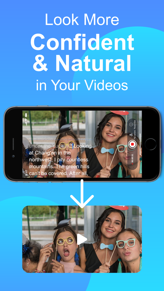 #4. Teleprompter for Video Caption (iOS) 由: 磊步 杨