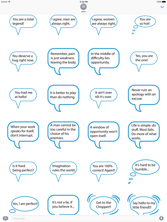 Response iPad screenshot 5 - Stickers app