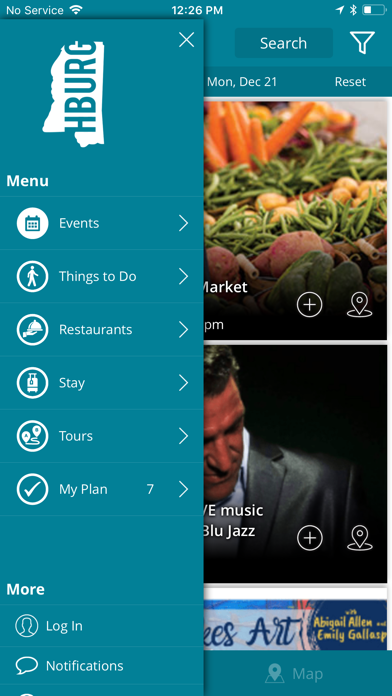VISIT HBURG Screenshot