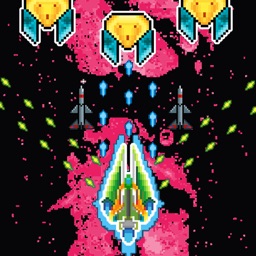 Pixel Space Shooter Galaxy