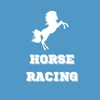 Horse racing - riding and win icon
