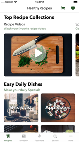 Healthy Recipe Book : FitMe screenshot