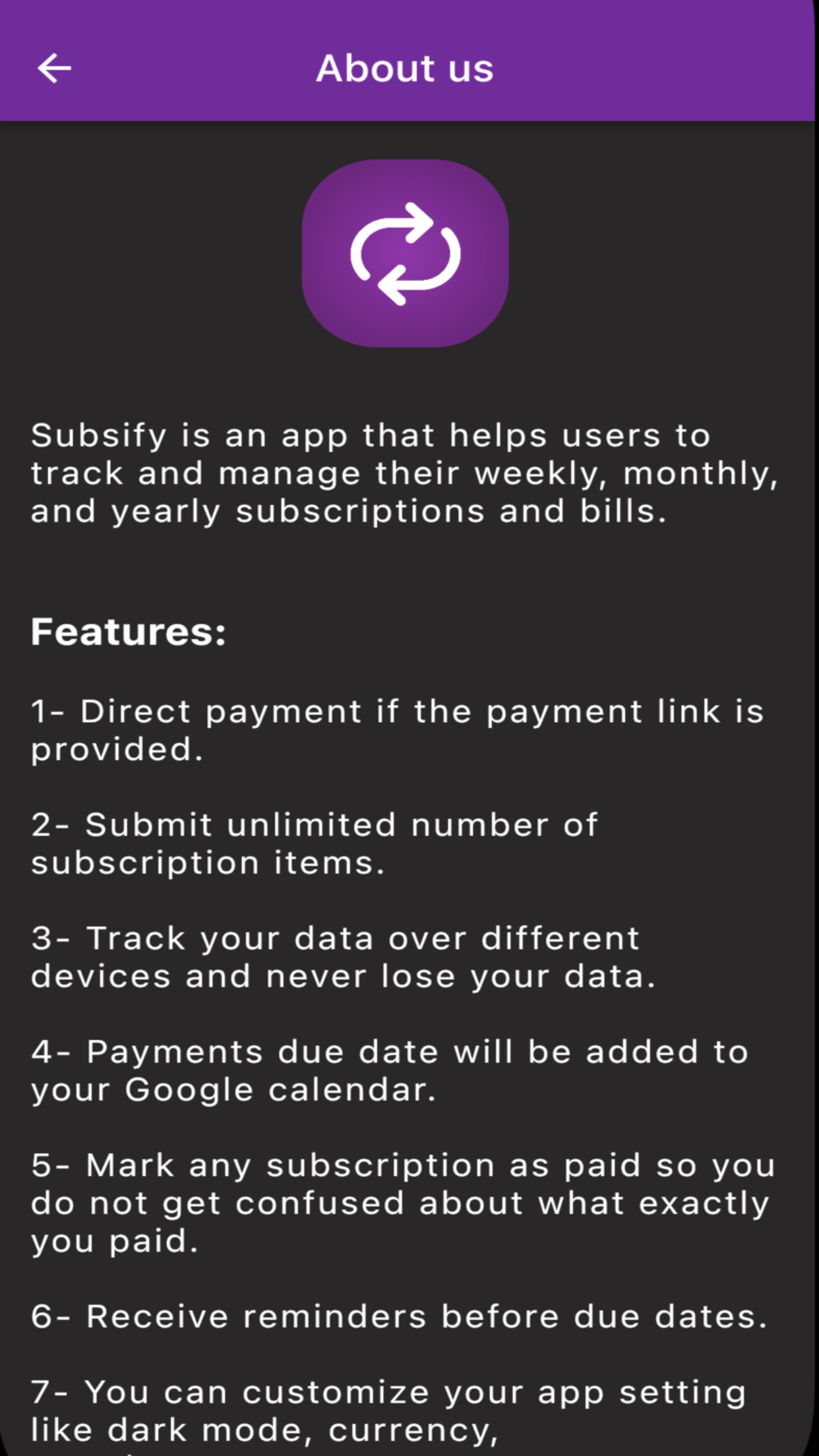 Subsify