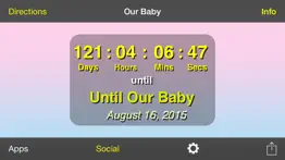 our baby countdown iphone screenshot 3