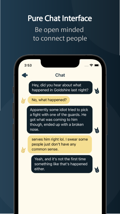 Frencium: Anonymous Chat App Screenshot