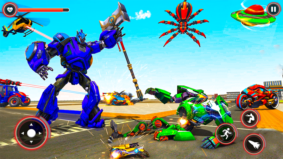 #8. Real Dolphin Robot Transformer (iOS) Podle: Haroon Younas