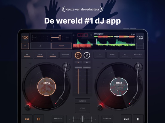 DJ Mixer - edjing Mix iPad app afbeelding 1