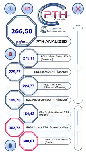 PTH Calculator screenshot 1