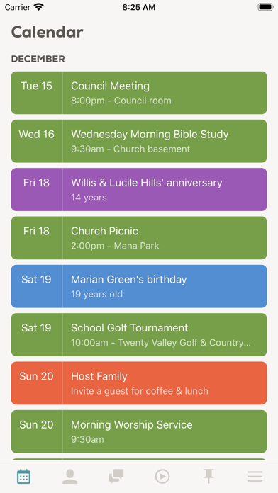 Church Social Screenshot