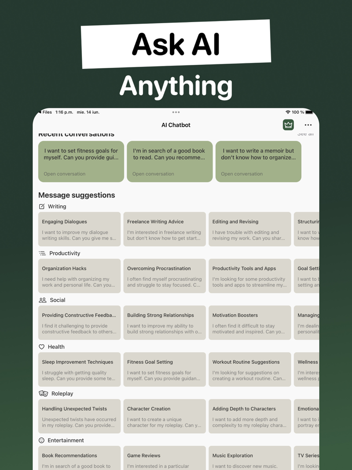 AI Chatbot Paragraph Writer