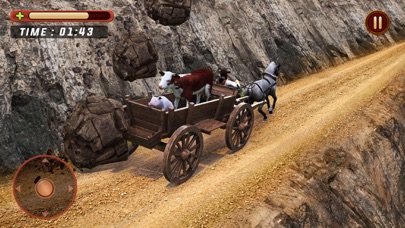 Horse Cart Riding-Horse Games Screenshot
