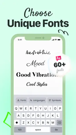 The app Fonts Master: Custom Keyboards Game screenshot Fonts Master: Custom Keyboards apk