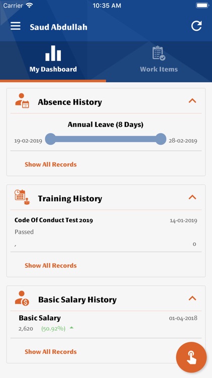 SAHL App for HR Services