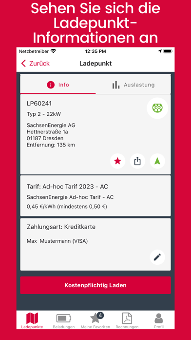 SachsenEnergie StromTanken Screenshot
