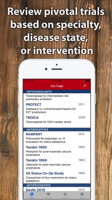 ICU Trials by ClinCalc screenshot 3