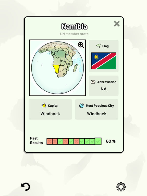 Name the Nations iPad screenshot 7 - Education app