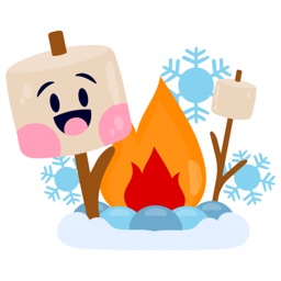 The Cold Camping stickers