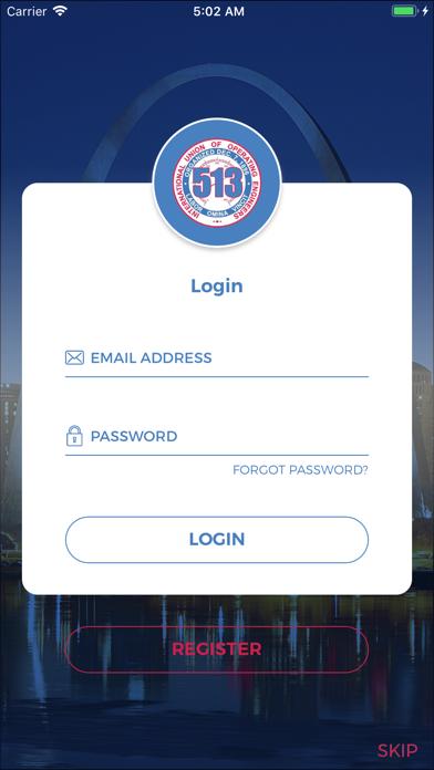 IUOE 513 Screenshot