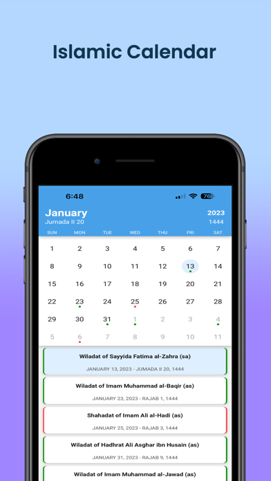 Shia+: Adhan, Calendar, Qibla Screenshot