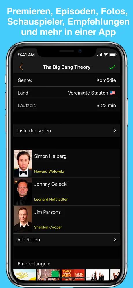 Meine Filme & Serien Watchlist