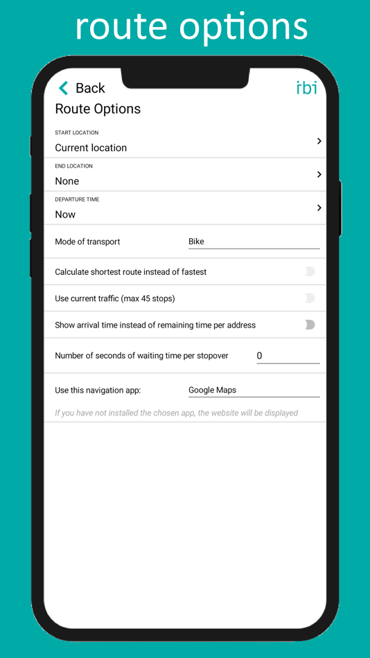 #6. IBI - Optimal route planner (iOS) 게시자: First Element