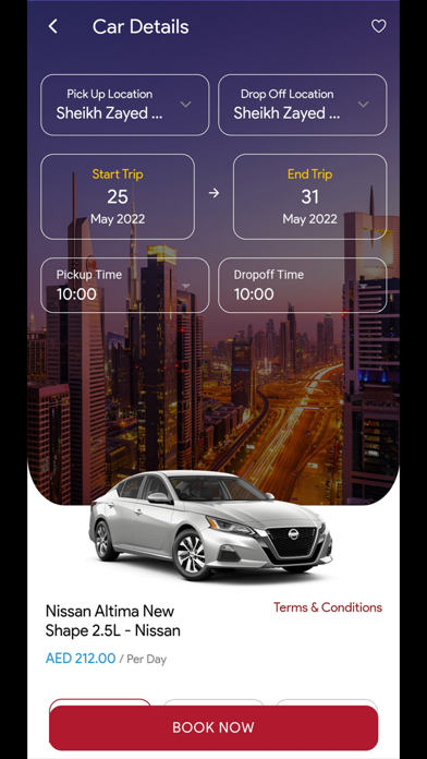 Shift Car Rental Screenshot