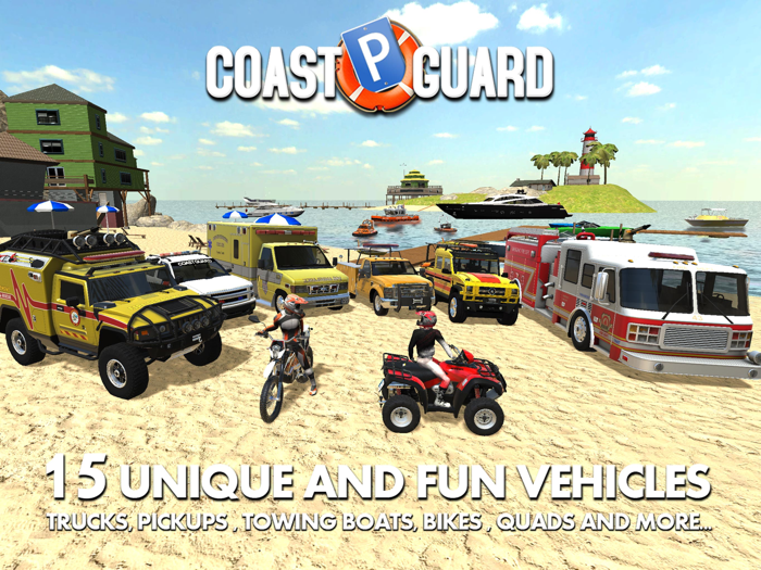 Coast Guard Beach Rescue Team