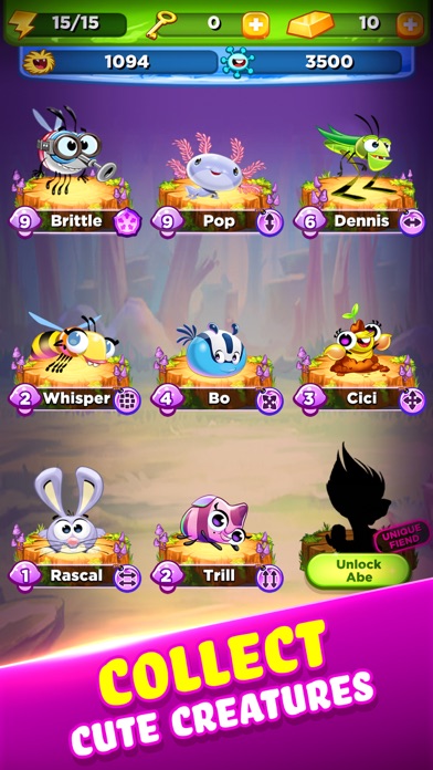 screenshot of Best Fiends - Match 3 Puzzles 4