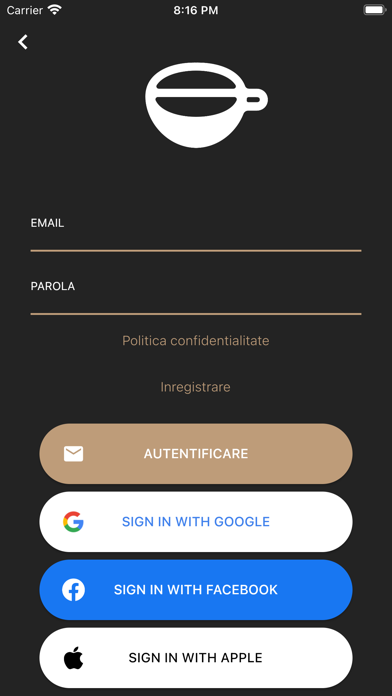 Coffee Cup Screenshot