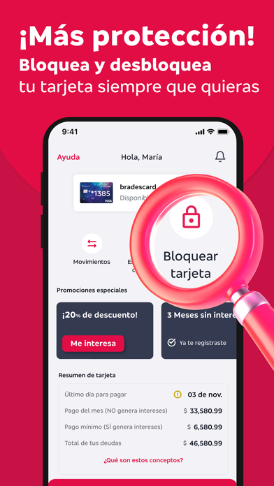 bradescard Screenshot