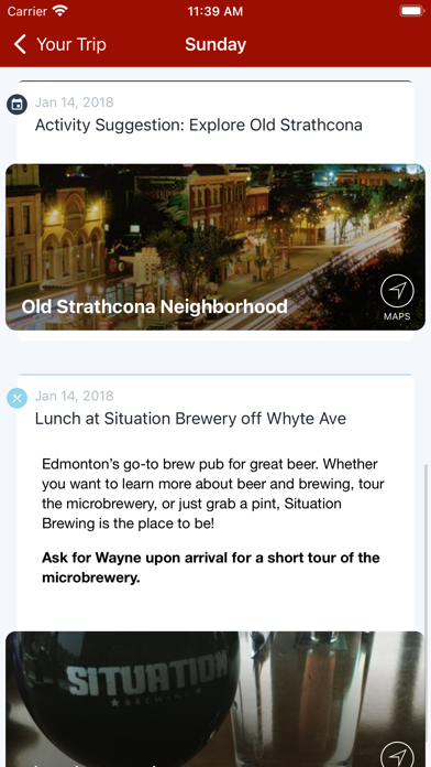 Travel Alberta - Itineraries Screenshot