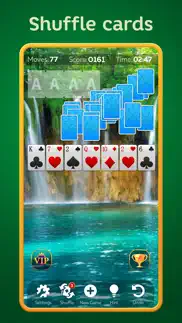 solitaire play - card klondike iphone screenshot 2