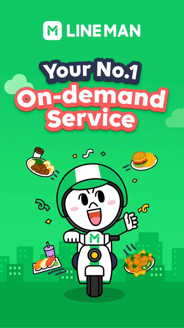 LINE MAN Food Delivery and more