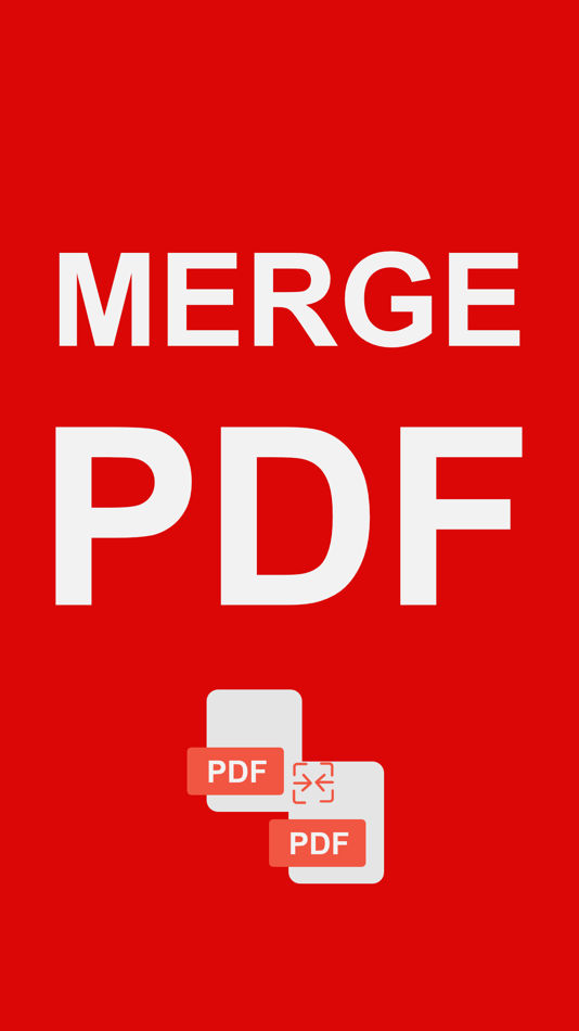 Merge files PDF - 1.3.15 - (iOS)