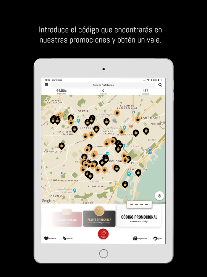 Coffeecard para coffee lovers