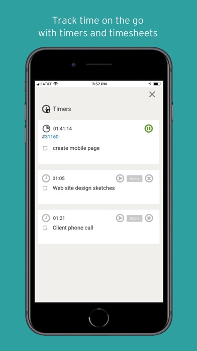 Intervals™ iPhone screenshot 1 - Productivity app