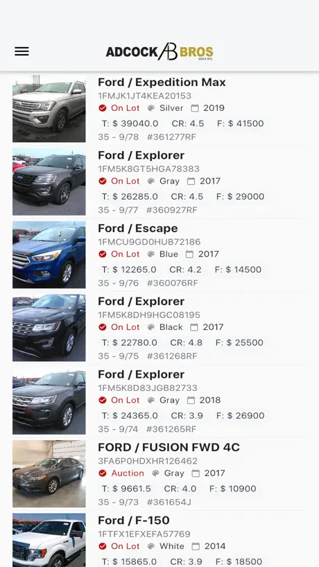 Saying Sold