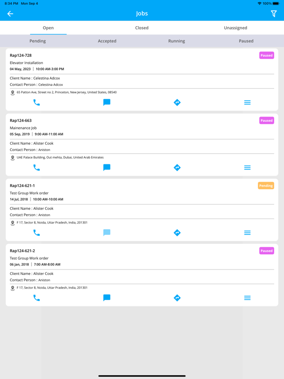 Screenshot #6 pour Field Force Tracker FSM