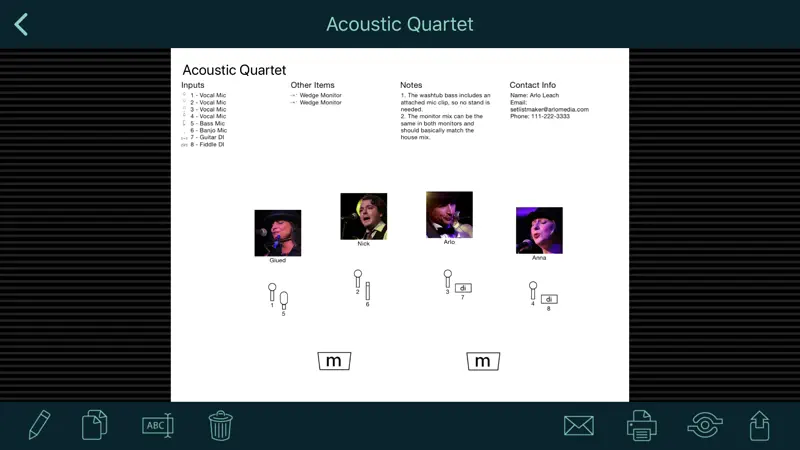 Stage Plot Maker screenshot 1 of 5