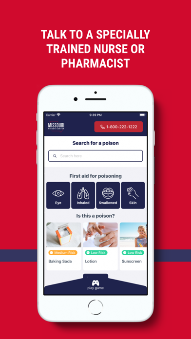 Poison Help Missouri iPhone screenshot 2 - Medical app