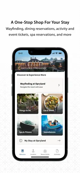 Game screenshot Gaylord Hotels: Resort App hack