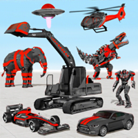 Crane Robot Wars Car Games 3d
