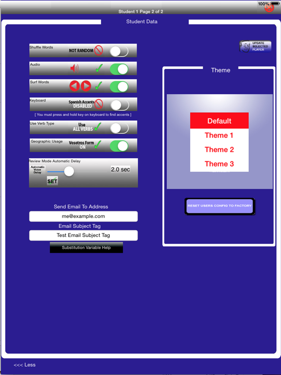 Screenshot #6 pour iVerbSmartSpi