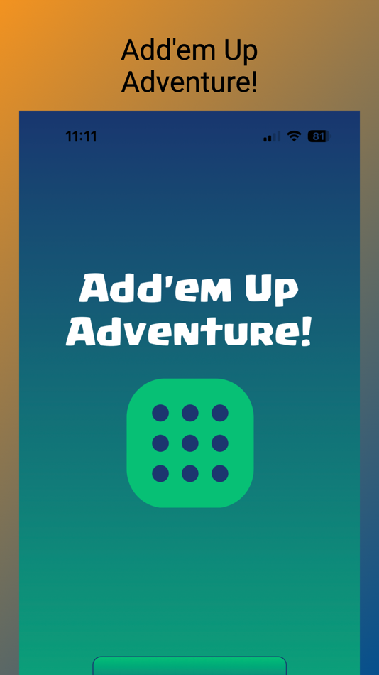 #1. Add'em Up Adventure! (iOS) 由: Jordan DiOrazio