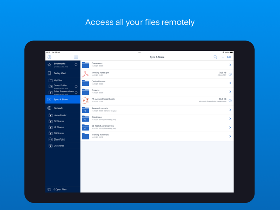 Screenshot #5 pour Acronis Cyber Files